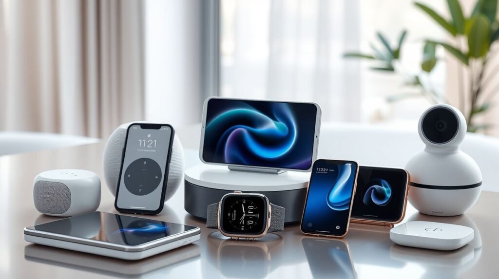 A inteligência artificial (IA) está transformando a maneira como interagimos com gadgets, elevando a experiência do usuário a um novo patamar. De assistentes virtuais que automatizam tarefas a dispositivos que se adaptam às nossas necessidades, a IA torna a tecnologia mais acessível, eficiente e personalizada. Além disso, ela desempenha um papel crucial na criação de ecossistemas conectados e no desenvolvimento de designs funcionais e sustentáveis. Este artigo explora como a IA está revolucionando os gadgets em diferentes aspectos, moldando um futuro onde a tecnologia não apenas acompanha, mas também antecipa as demandas dos usuários de forma inteligente e integrada.