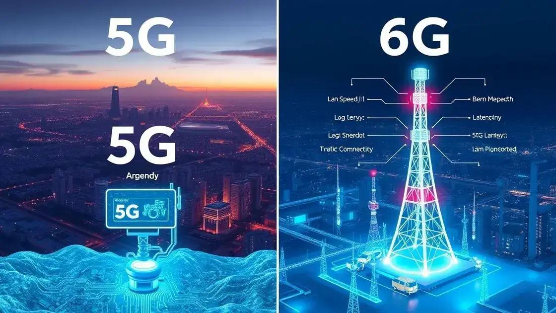 Diferenças entre 5G e 6G