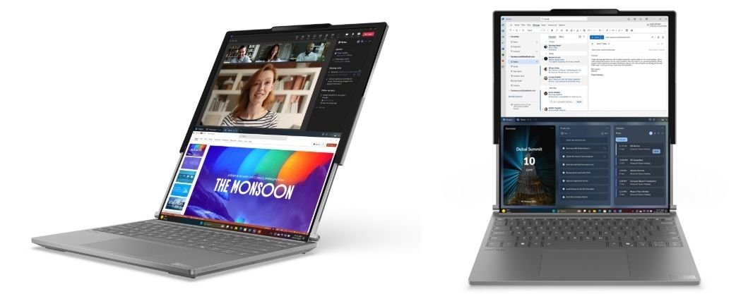 notebook com tela enrolavel