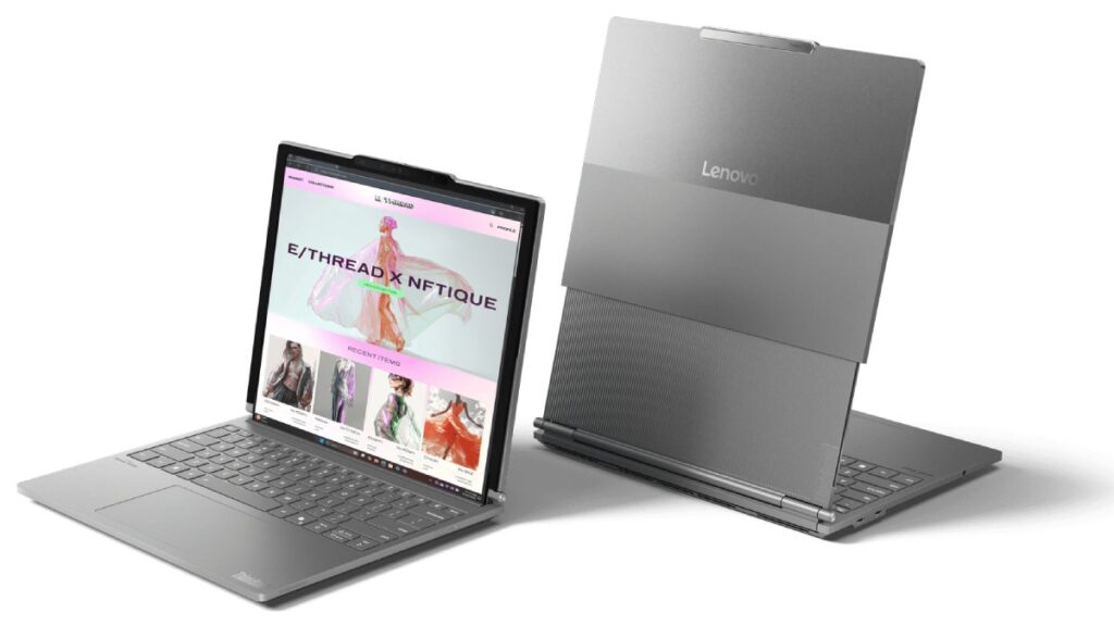 notebook com tela enrolavel